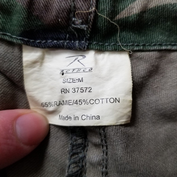 SOLD💫 Rothco Drawstring Camo Pants - Picture 4 of 4